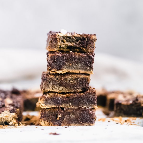 Flourless Sunflower Butter Blondies