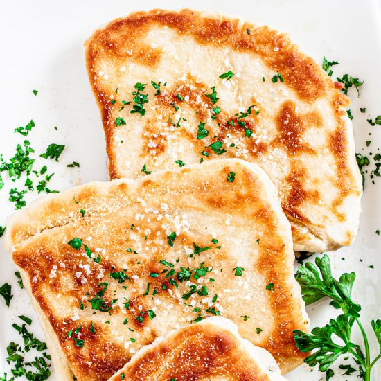 garlic flatbread