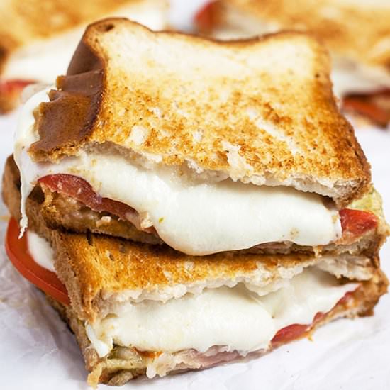 Italian Mozzarella Grilled Cheese