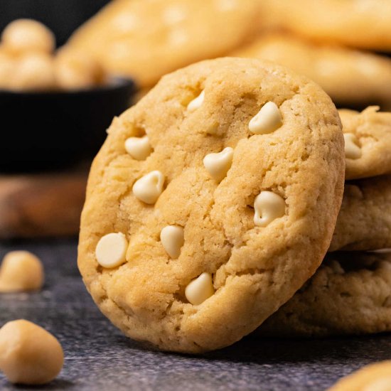 White Chocolate Macadamia Cookies