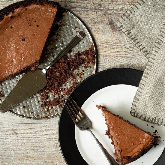 Dark Chocolate Orange Cheesecake