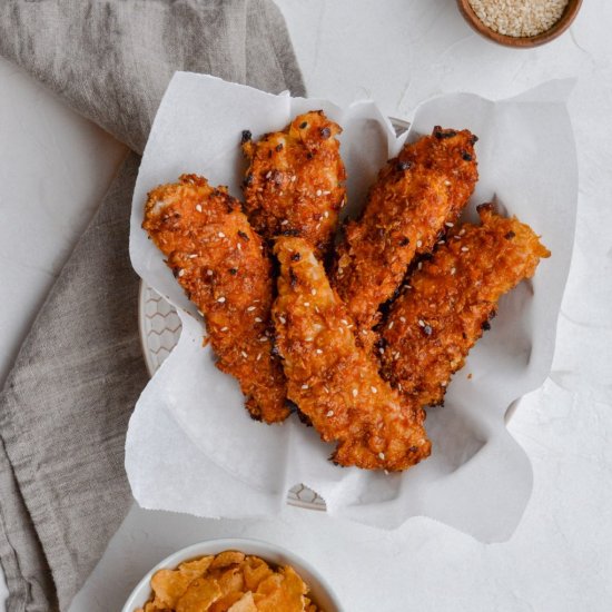 Crispy Teriyaki Chicken Tenders