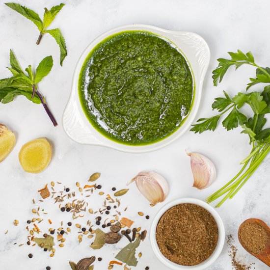 Green Masala Paste