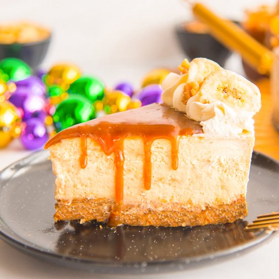 Bananas Foster Cheesecake