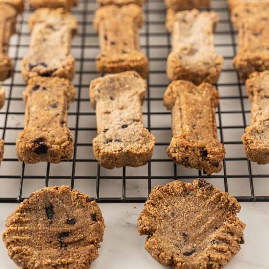 Gluten Free Blueberry Dog Biscuits