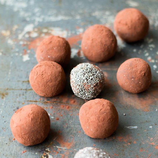 Thermomix Chocolate Chia Bliss Ball