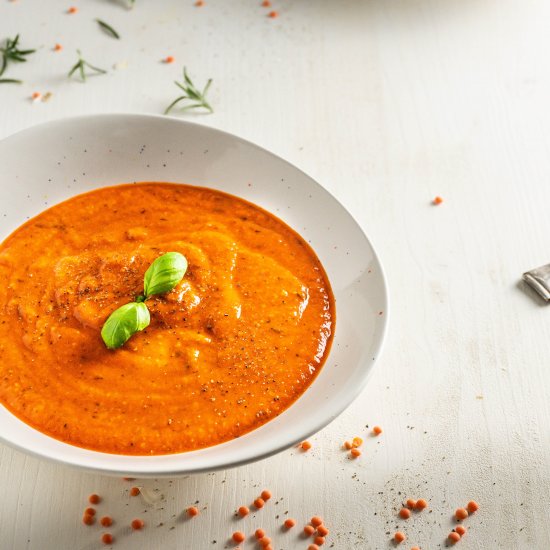 Roasted Red Pepper Soup