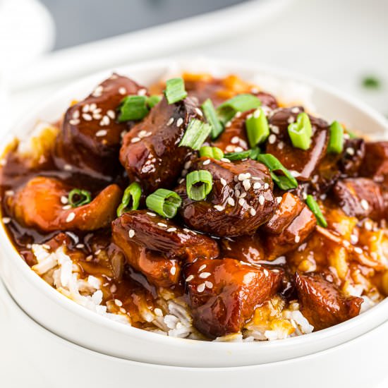 Crockpot Sweet & Sour Chicken