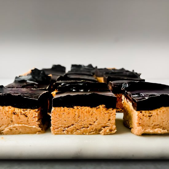 No-bake peanut butter bars