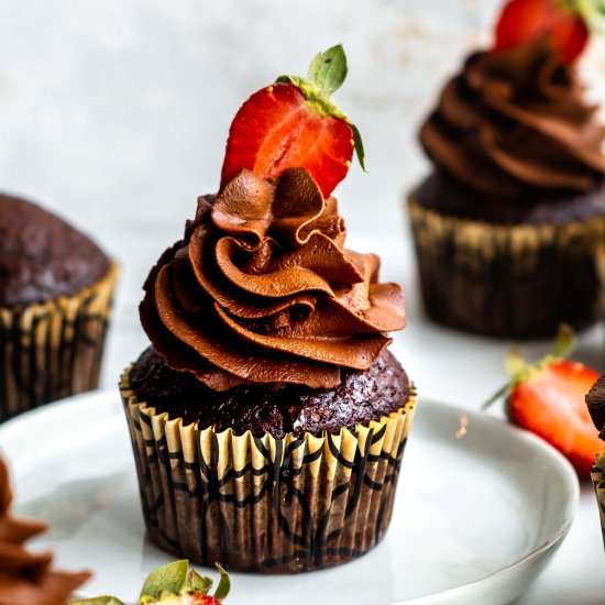 Vegan Chocolate Cupcakes