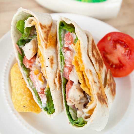 Chicken Bacon Ranch Crunchwraps