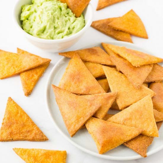 Keto tortilla chips