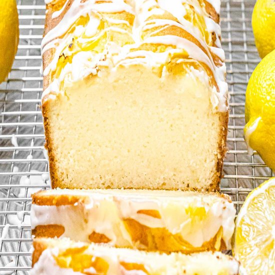 Lemon Pound Cake with Glaze