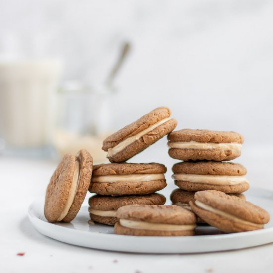 The BEST Nut Butter Cookie Sammie