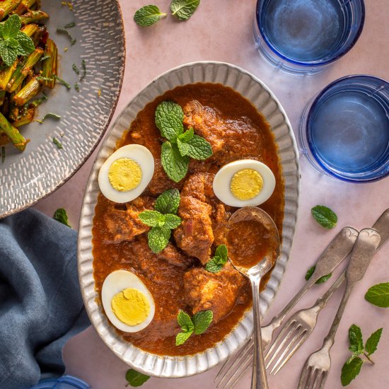 Doro Wat (Ethiopian Chicken Stew)