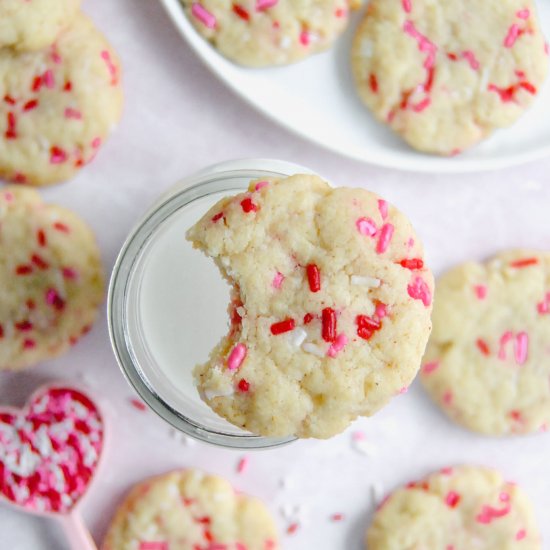 Brown Butter Funfetti Sugar Cookies