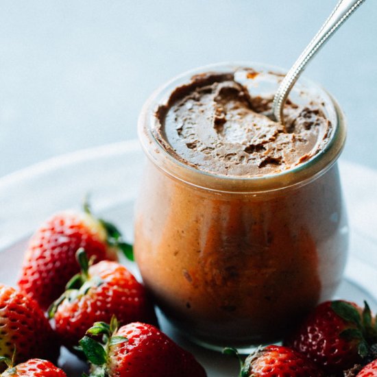 vegan nutella mousse