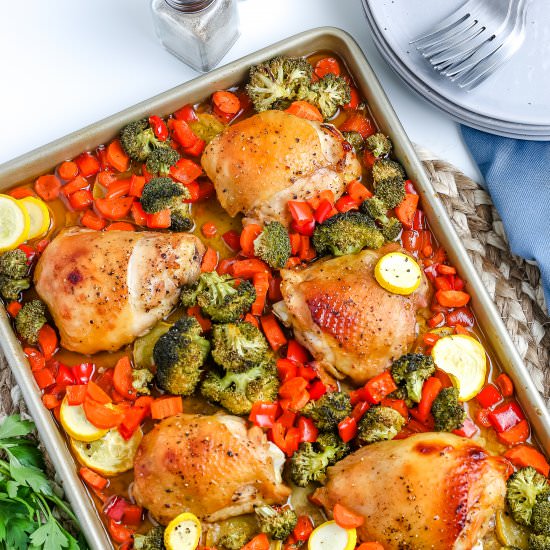 Sheet Pan Chicken Dinner