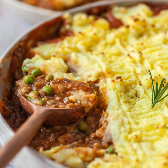 Vegan Lentil Shepherd’s Pie