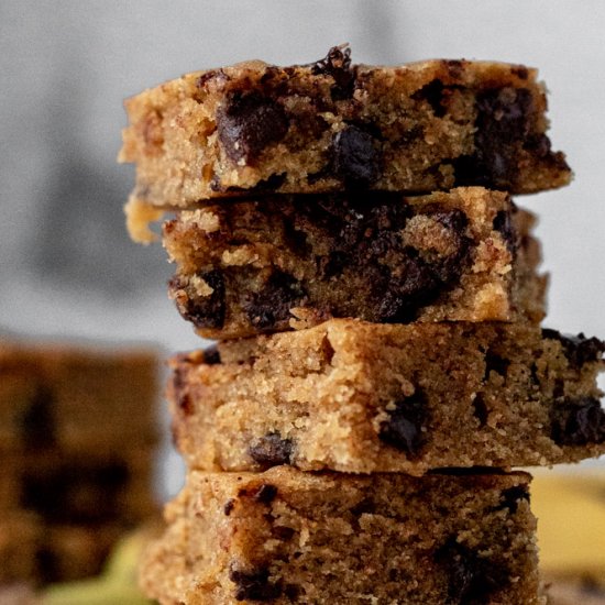 Banana Bread Blondies