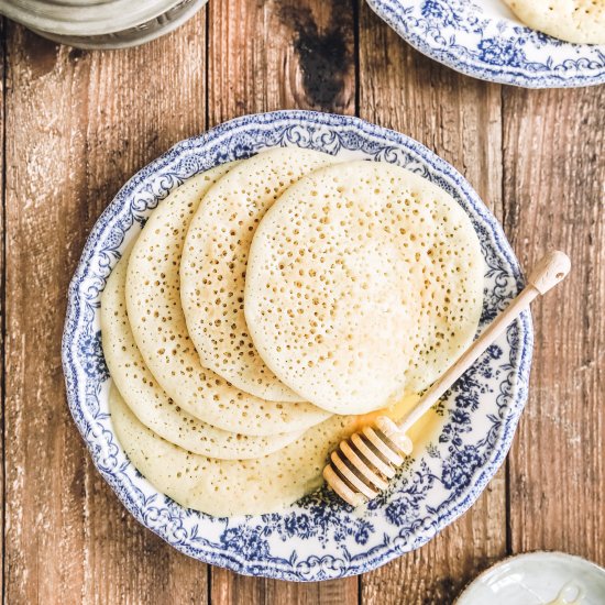 Baghrir Moroccan pancakes