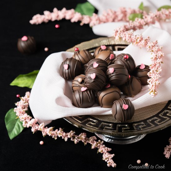 Chocolate Chambord Truffles