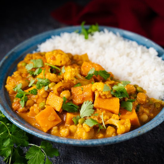 A damn fine vegetable curry recipe