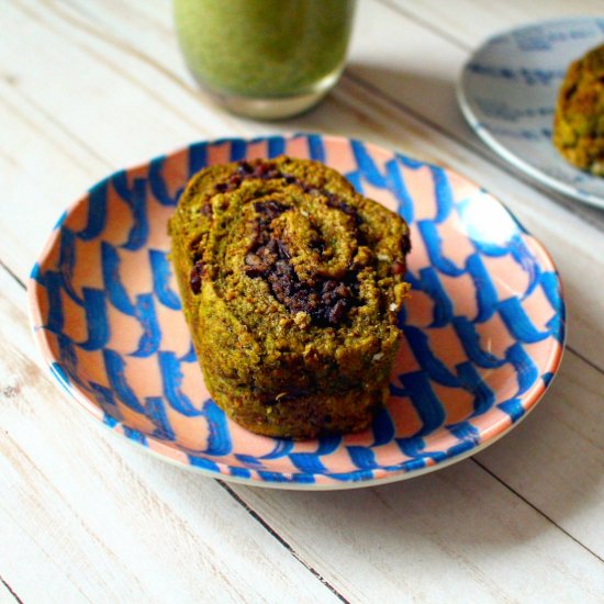 Matcha Azuki Bean Buns