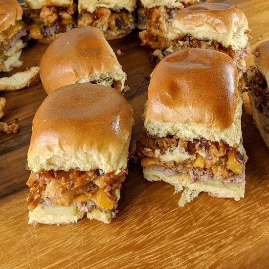 BBQ Burger Sliders