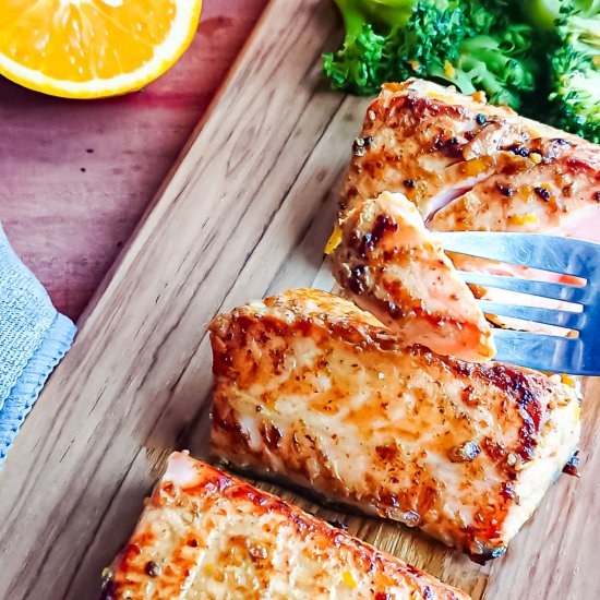 Citrus Marinated Salmon Recipe