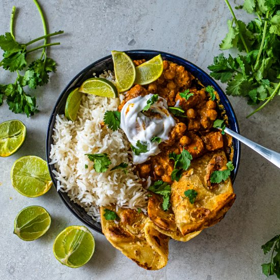 CREAMY VEGAN TIKKA MASALA