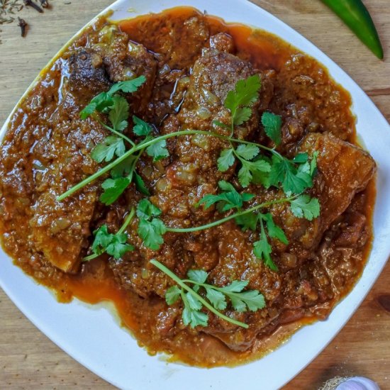 Lamb Flank Curry