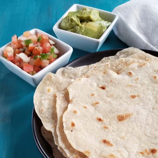 Sourdough Flour Tortillas