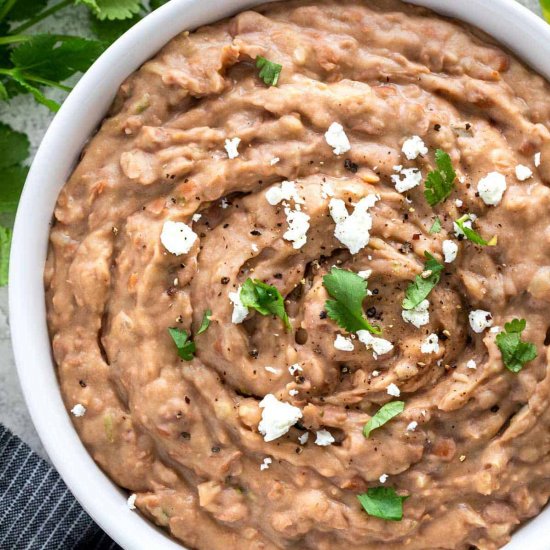 Refried Beans (2-Ways!)