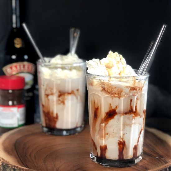 Boozy Baileys MIlkshakes