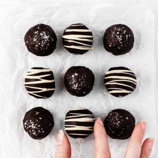 russian chocolate cake truffles