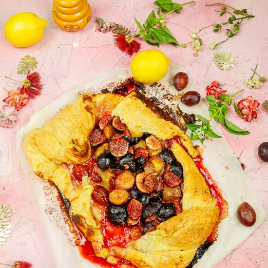 Fig Plum Galette