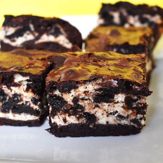 Cookies and Cream Cheesecake Browni