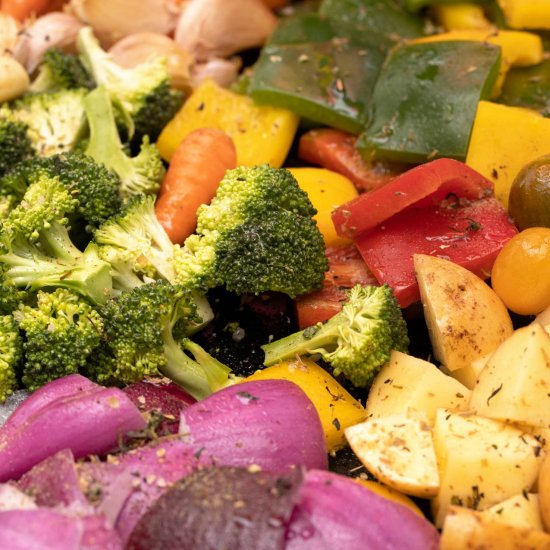 Healthy Roasted Vegetables Recipe