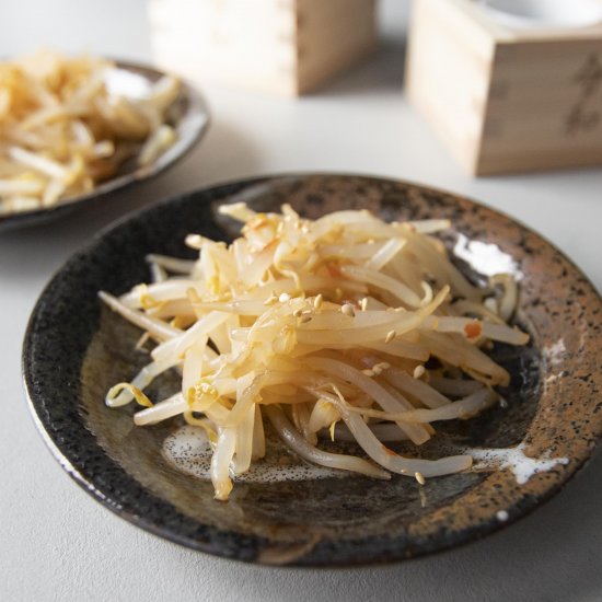 Bean sprouts cold dish