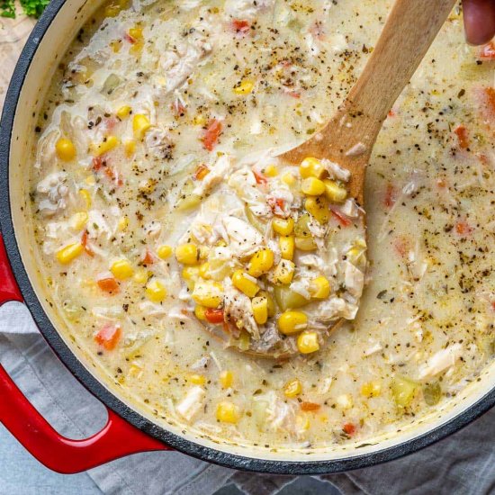 CHICKEN CORN CHOWDER