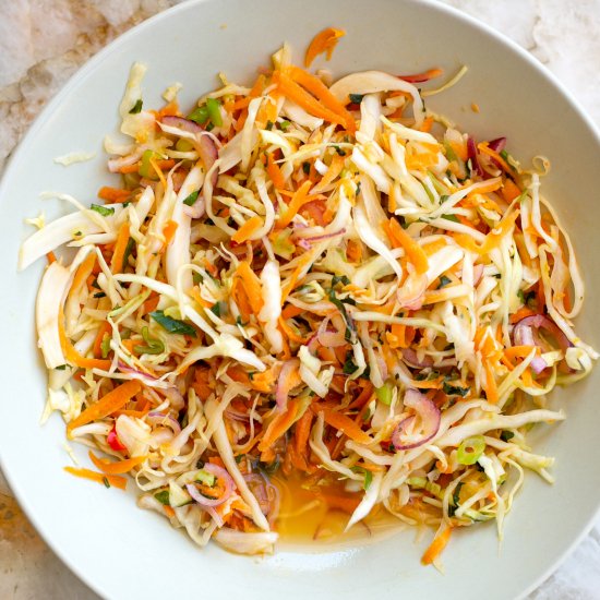 Asian Slaw – Two Ways