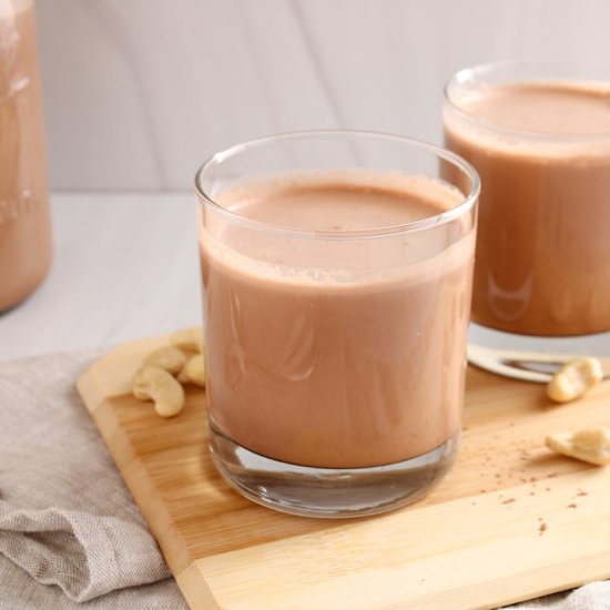 Cashew Chocolate Milk