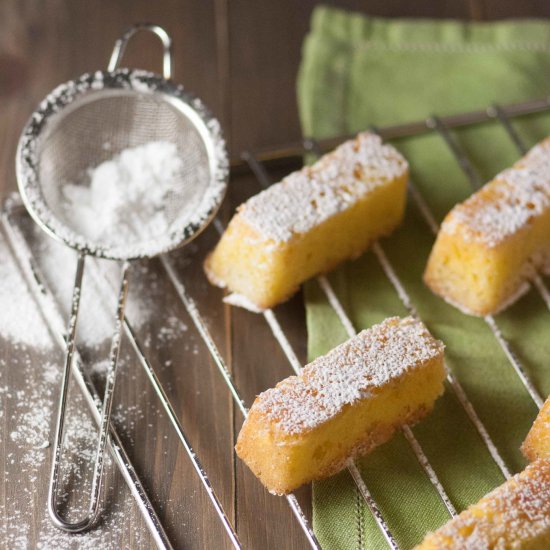 Soft cakes with chinotto