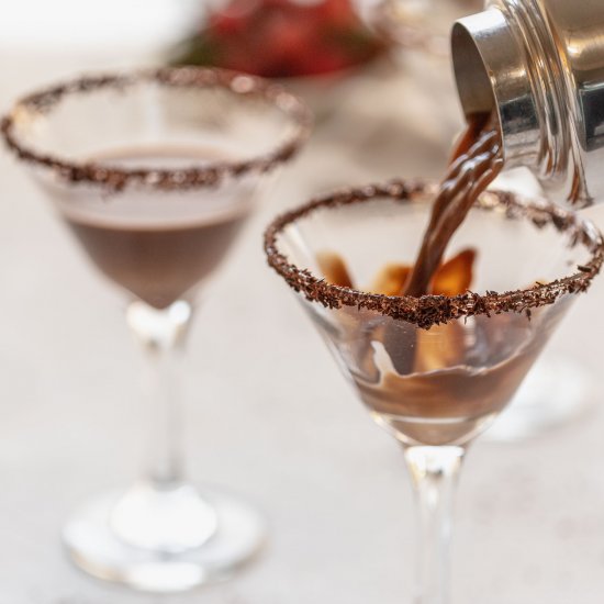 Healthy Chocolate Martini