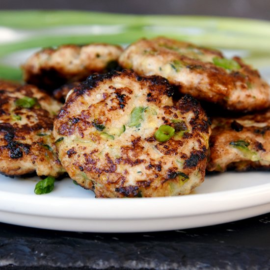 THE BEST CHICKEN ZUCCHINI PATTIES