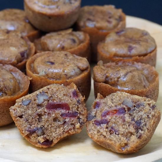 Instant Pot Cranberry Muffin Bites