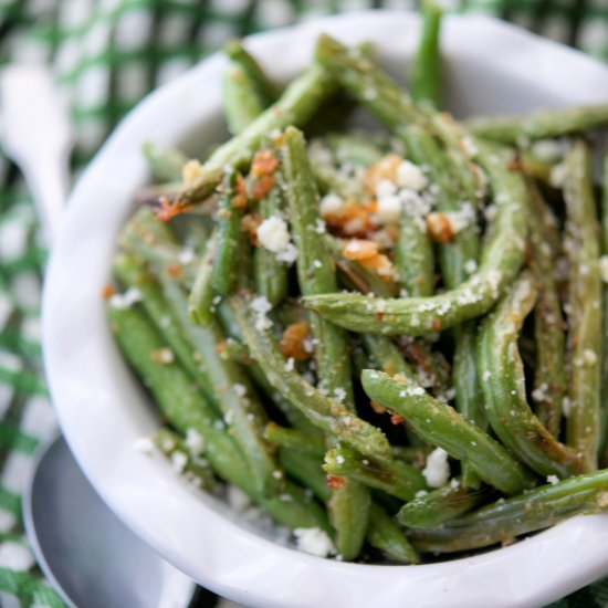 Parmesan Roasted Green Beans