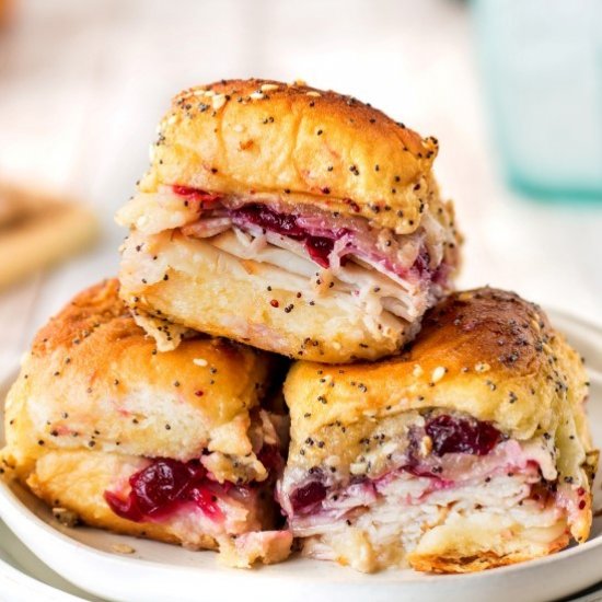 Havarti Cranberry Turkey Sliders