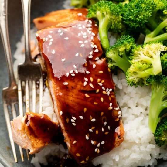 Healthy Teriyaki Salmon